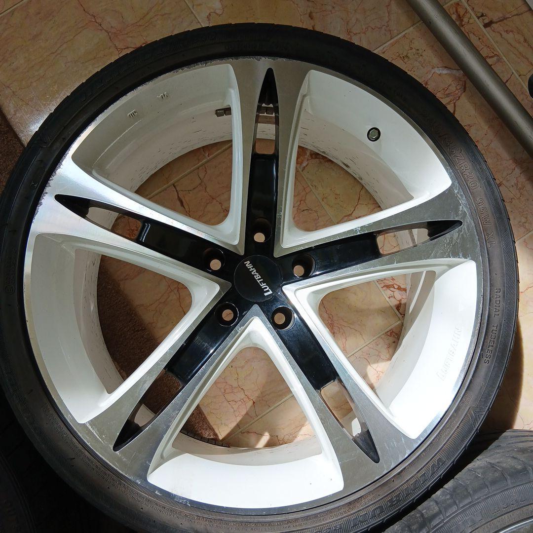 レクサスLS用、LUFTBAHN 20インチホイールセット、PCD120