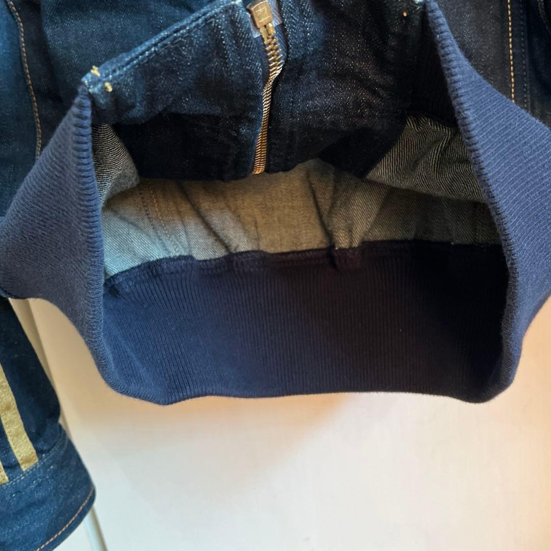 【美品】ディーゼル×アディダス 限定コラボ デニムジャケット（S）