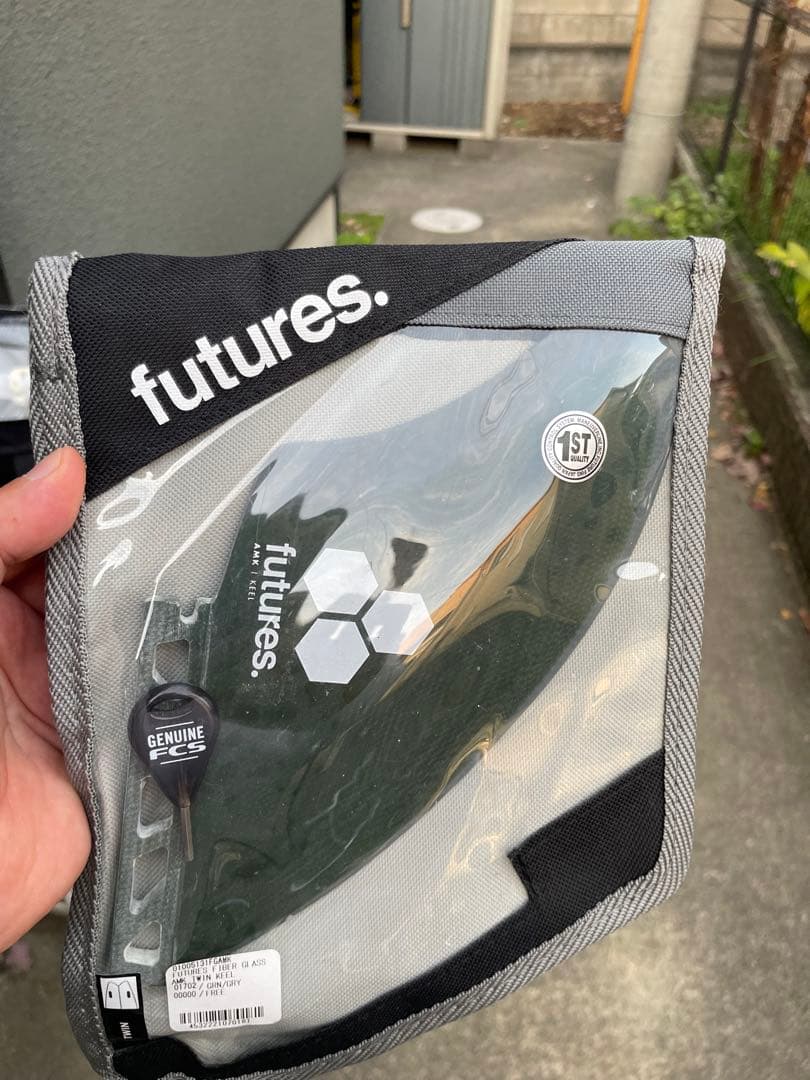 【にゃんこ】CI FISH 5′10 フィンセット