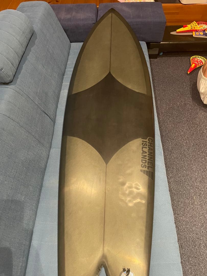 【にゃんこ】CI FISH 5′10 フィンセット