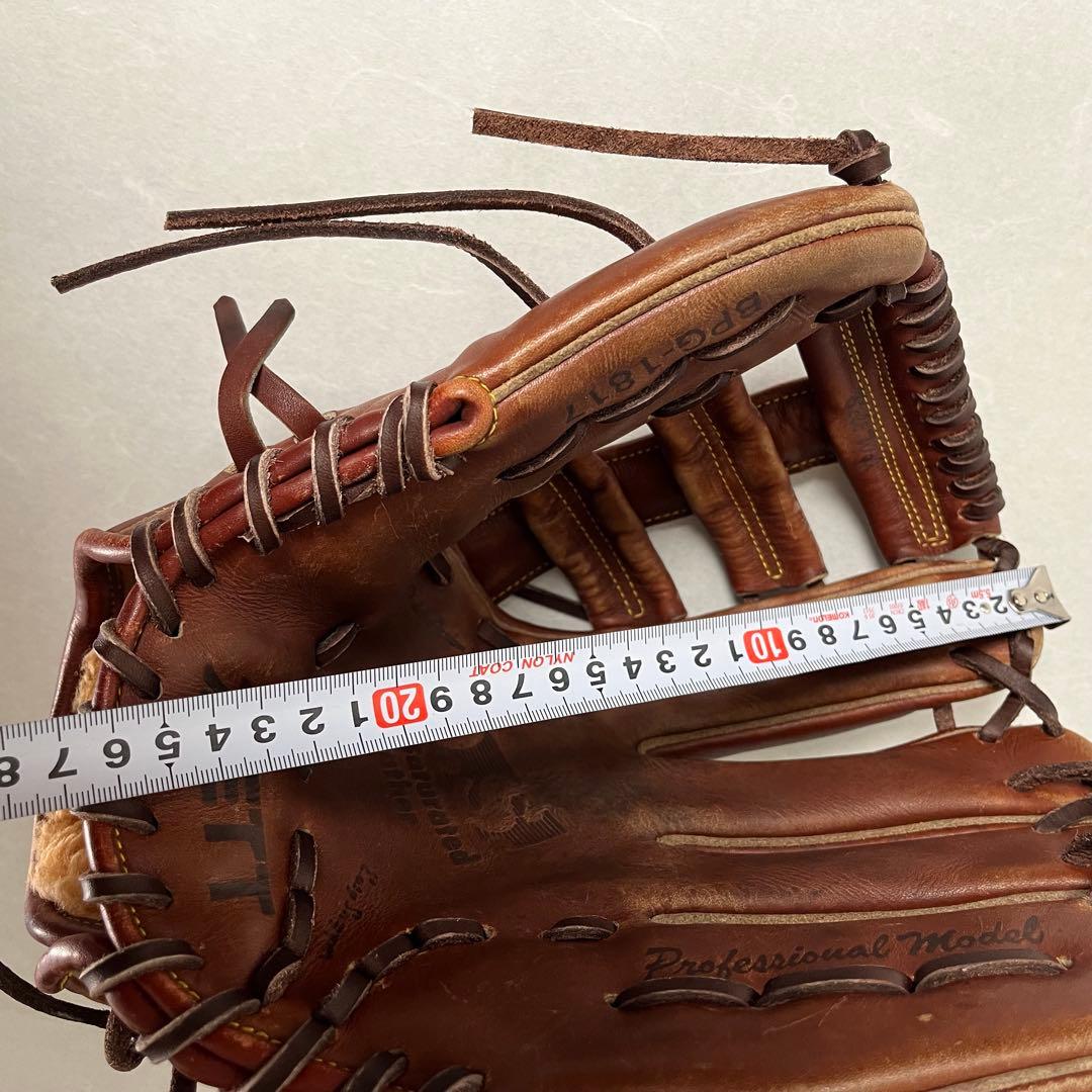 【80~90年代】ZETT 硬式グローブ 外野用