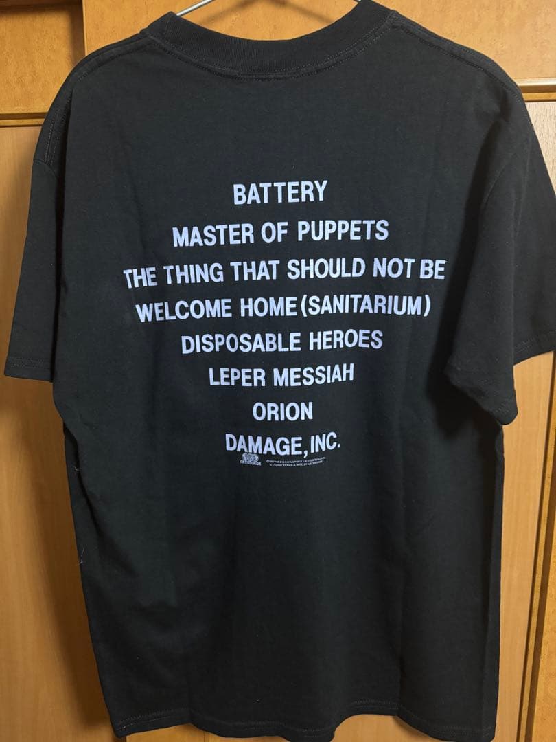 llica Master of Puppets Tシャツ