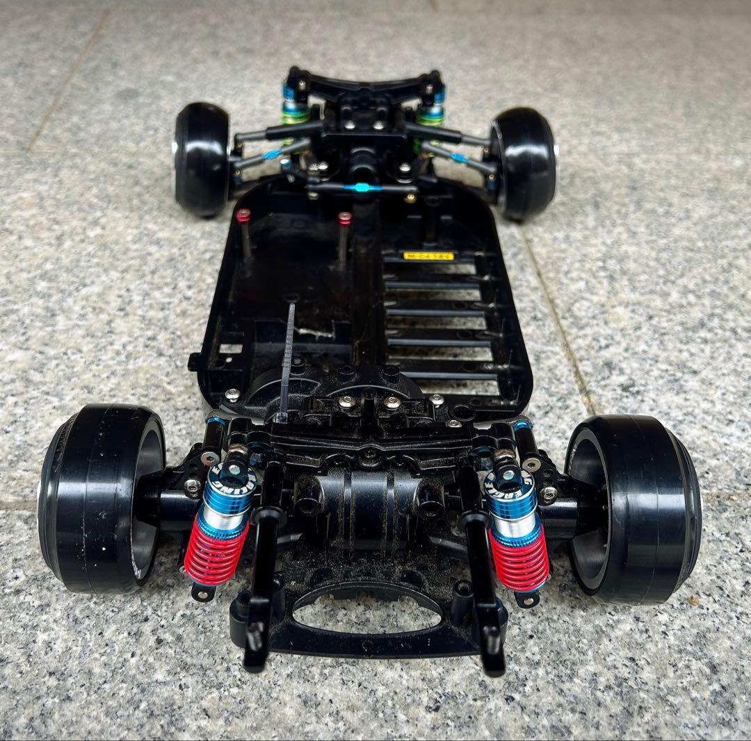 TT-01MRCコンバシャーシ+新品AE86トレノボディ