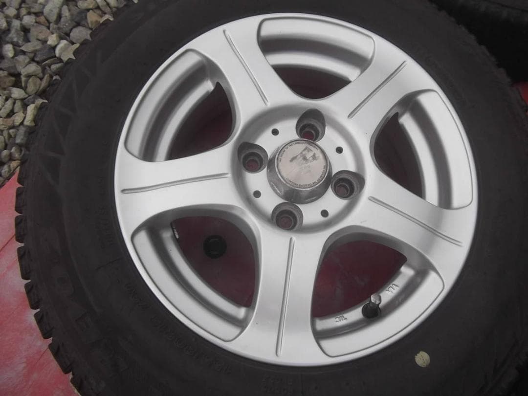 スタッドレス＆アルミホイール 13インチ×5J 155/80R13 4本セット