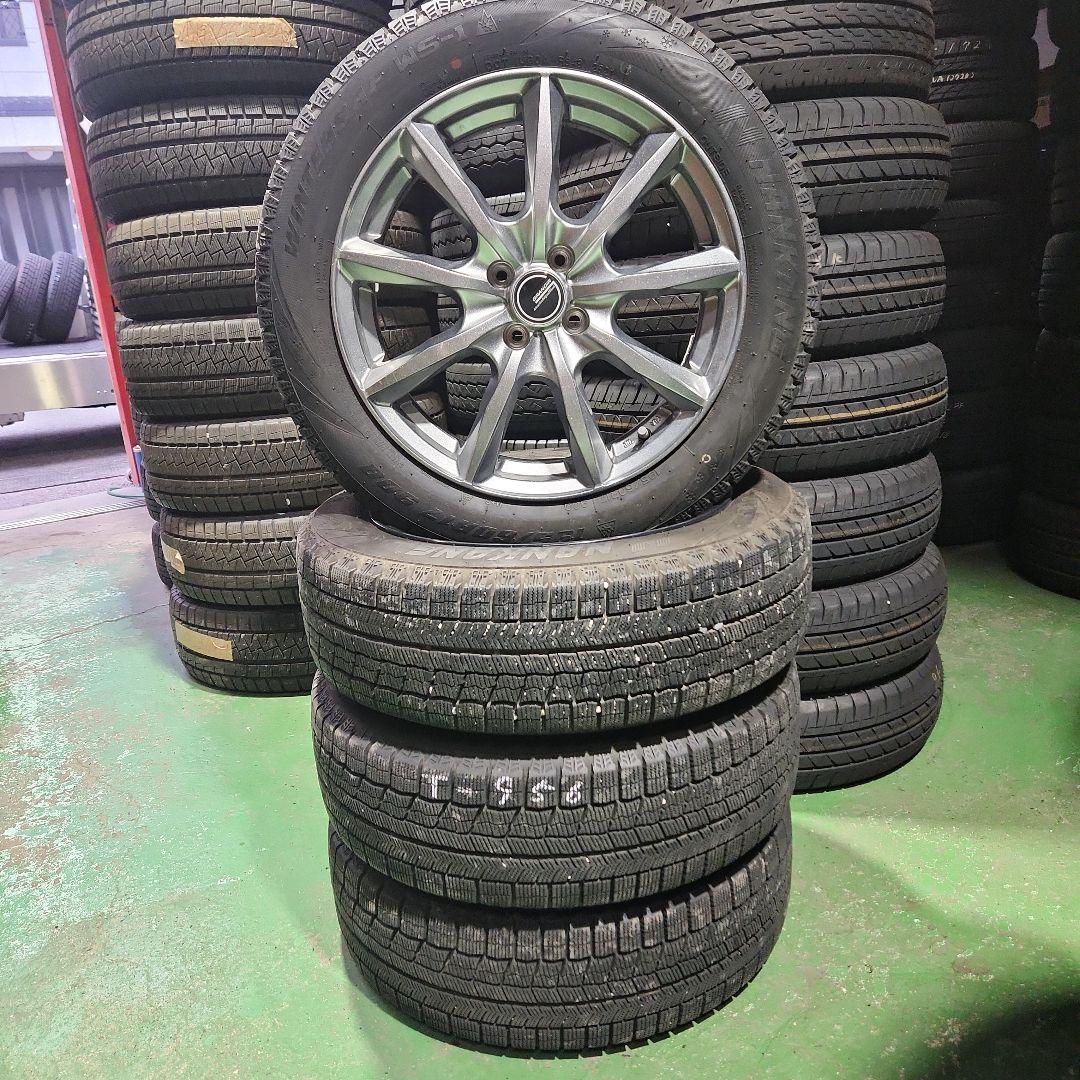195/60R17　スタッドレス　外アルミホイール付き　4本セット