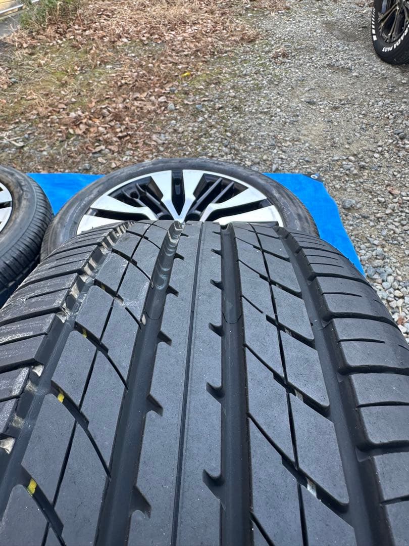 30系後期アルファード&ヴェルファイア純正18インチ ホイールタイヤセット