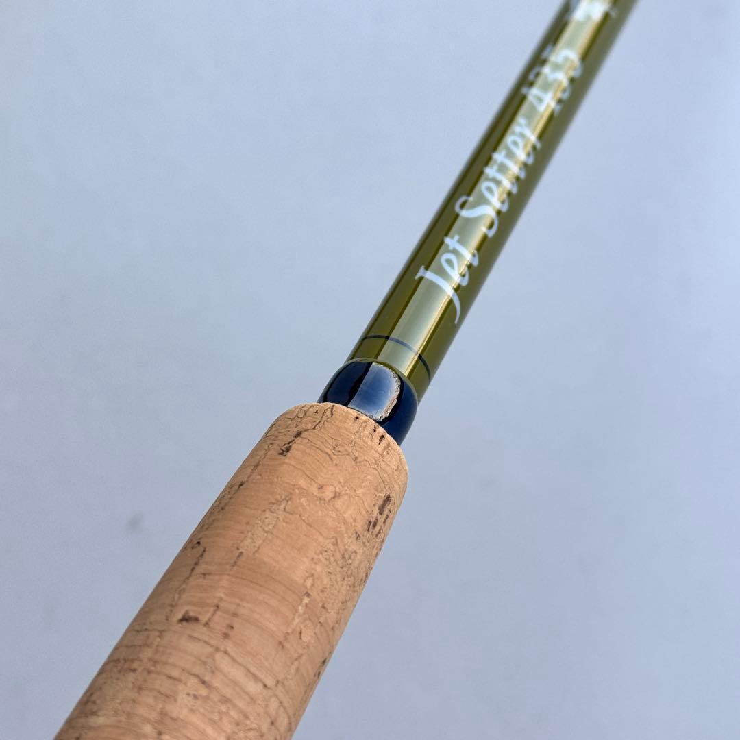 【希少】冒険用品 ジェットセッター435 櫟（イチイ）テンカラロッド