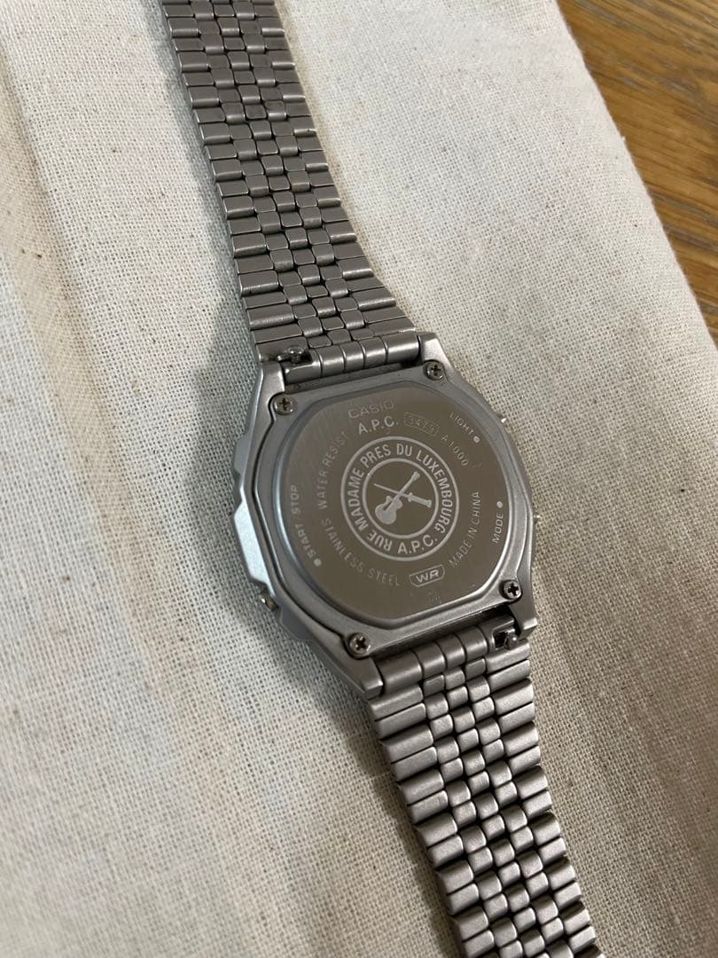 ア*リ様 レア‼️ 超美品‼️APC × CASIO A1000ACD-7JR
