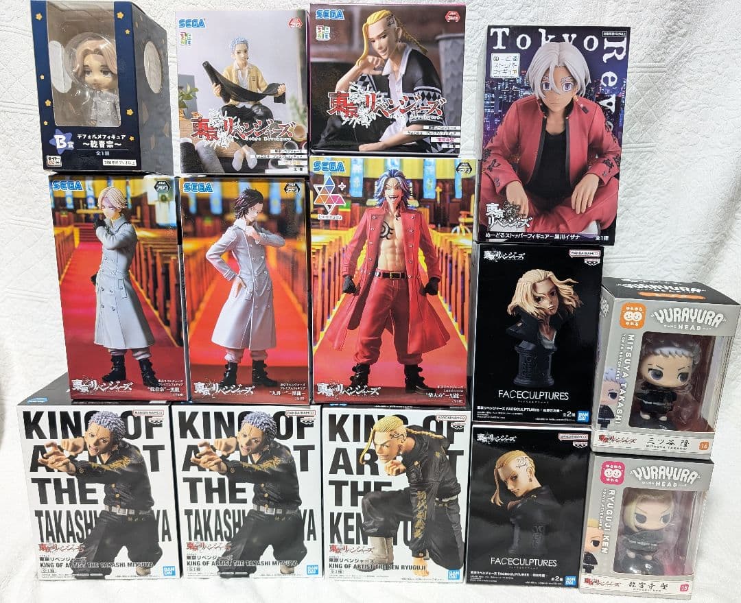 東京リベンジャーズ フィギュア まとめ売り 大量 １４点セット