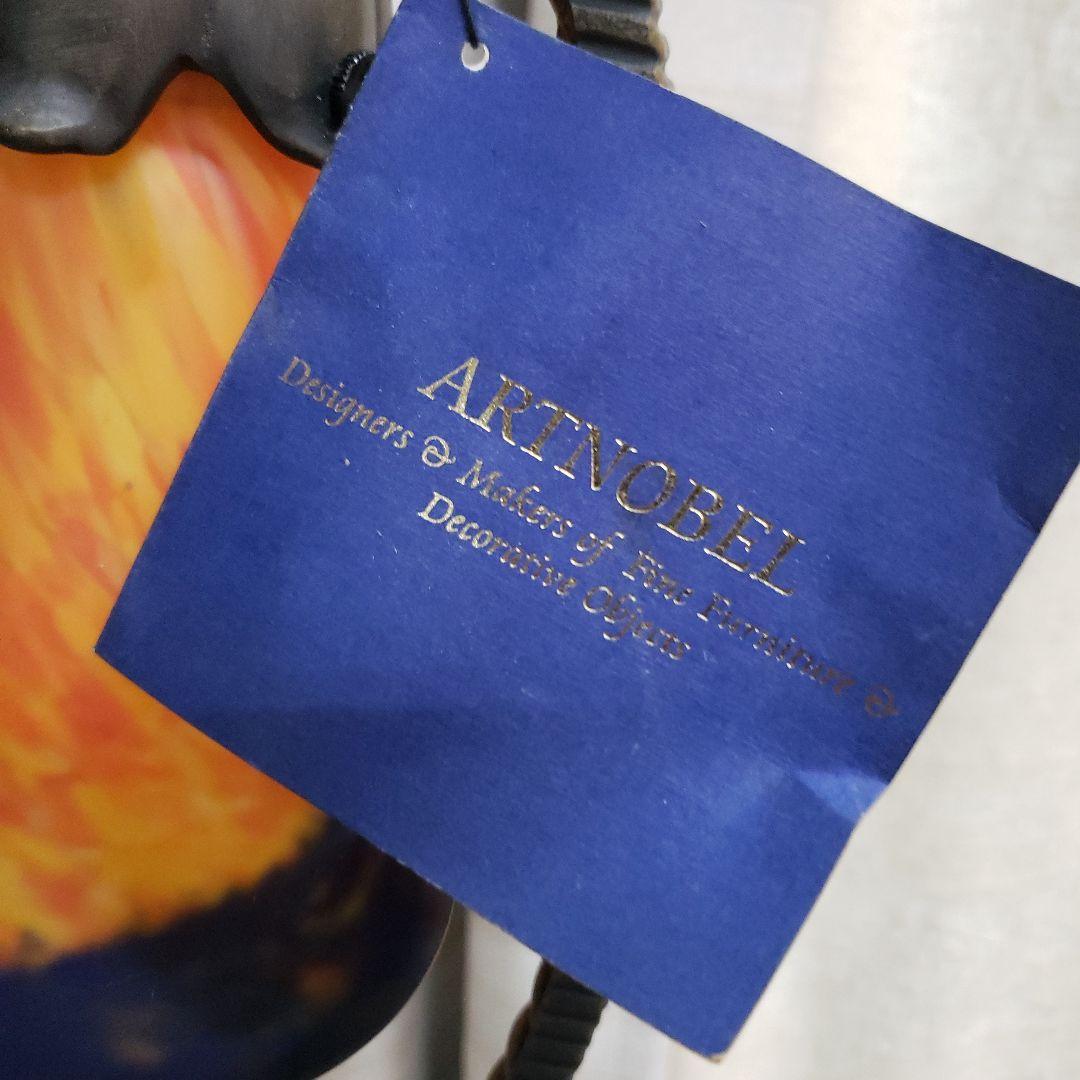 蔵出し大特価上質ARTNOBELアールヌーボー風ランプ40×17cm　2,6kg