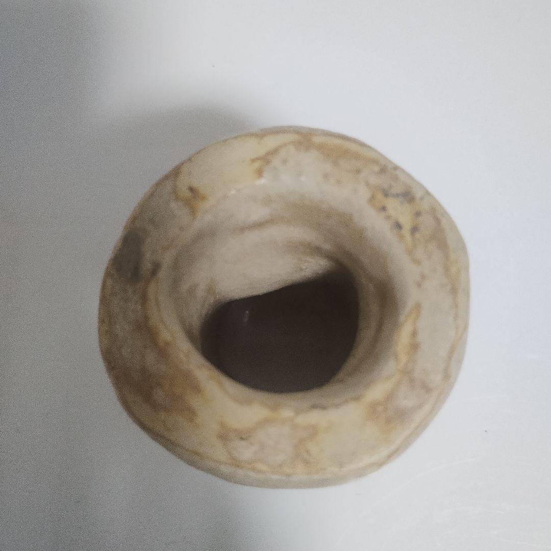 美濃焼 八坂窯 黄瀬戸 蓋置 加藤芳右衛門作 十五代 石州流 片桐貞泰