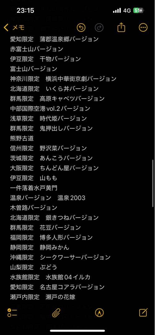 ハローキティ ご当地限定キティちゃん シャープペン ボールペン 145本 詳細有