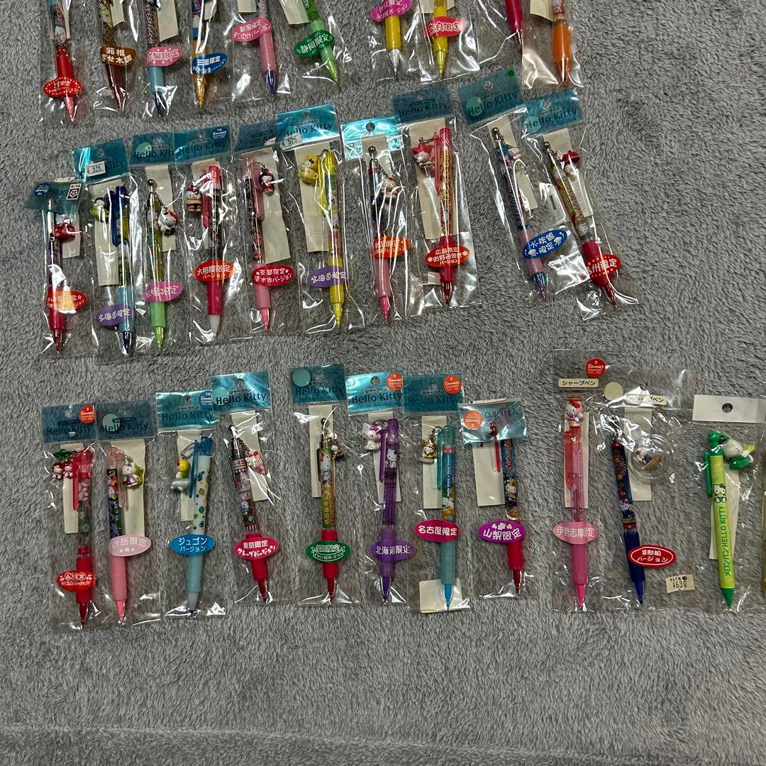 ハローキティ ご当地限定キティちゃん シャープペン ボールペン 145本 詳細有