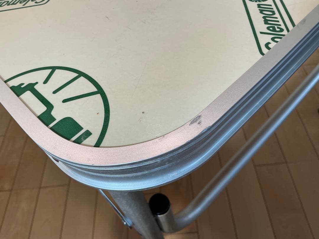 【Ryo品】コールマン四つ折りテーブル８　【Model 170-5540】