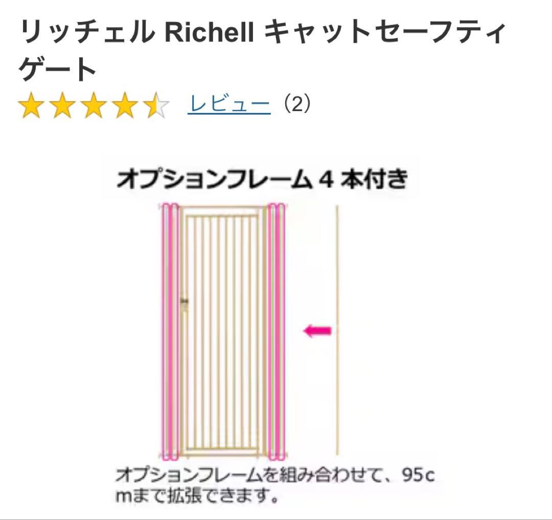 ♡キャットセーフティゲート リッチェル♡