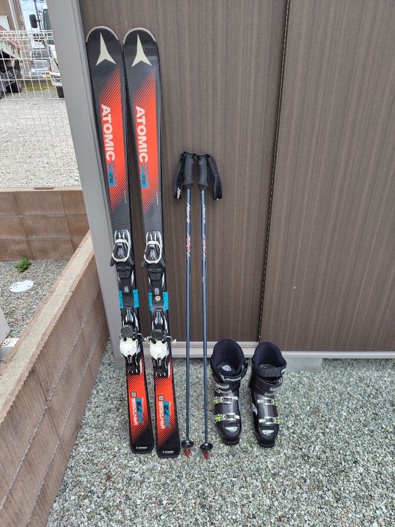 ATOMIC スキー板 セット ポール ブーツ※専用出品
