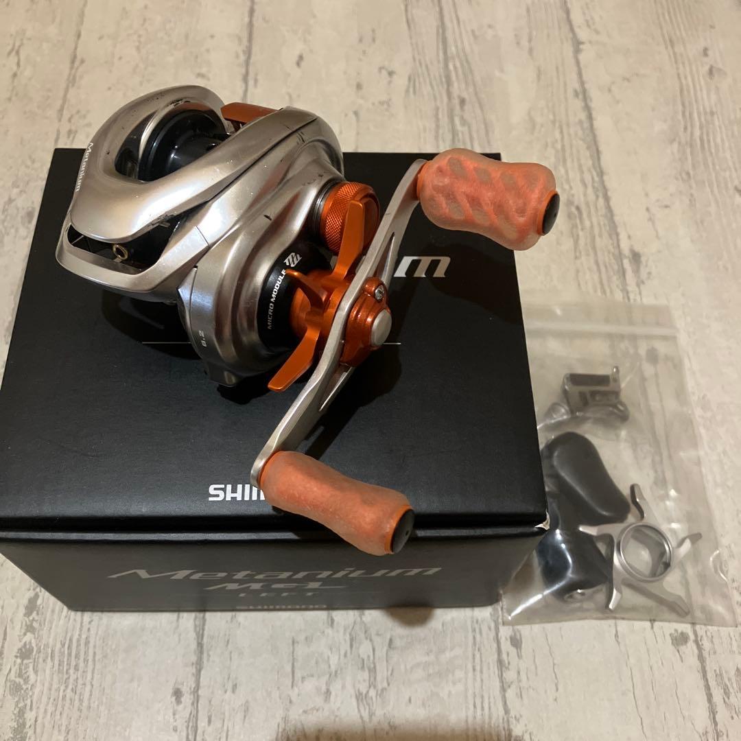 シマノ　16メタニウムMGL 左ハンドル　オレンジカスタム