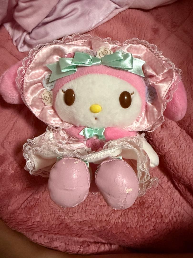 【希少、レア✨】マイメロディピューロランド限定40周年ぬいぐるみ