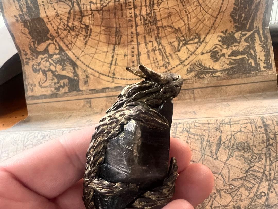 龍神さんのお守り⭐︎国産黒水晶　スモーキークォーツ