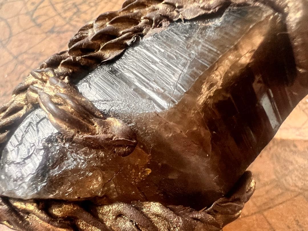 龍神さんのお守り⭐︎国産黒水晶　スモーキークォーツ