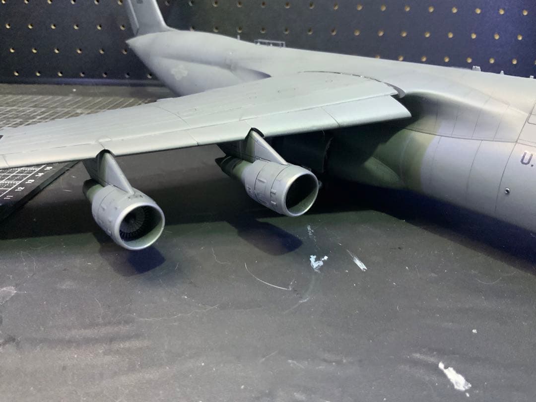 1/144スケールC5Bギャラクシー米軍大型輸送機