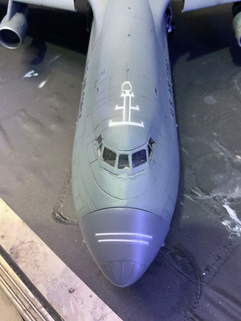1/144スケールC5Bギャラクシー米軍大型輸送機