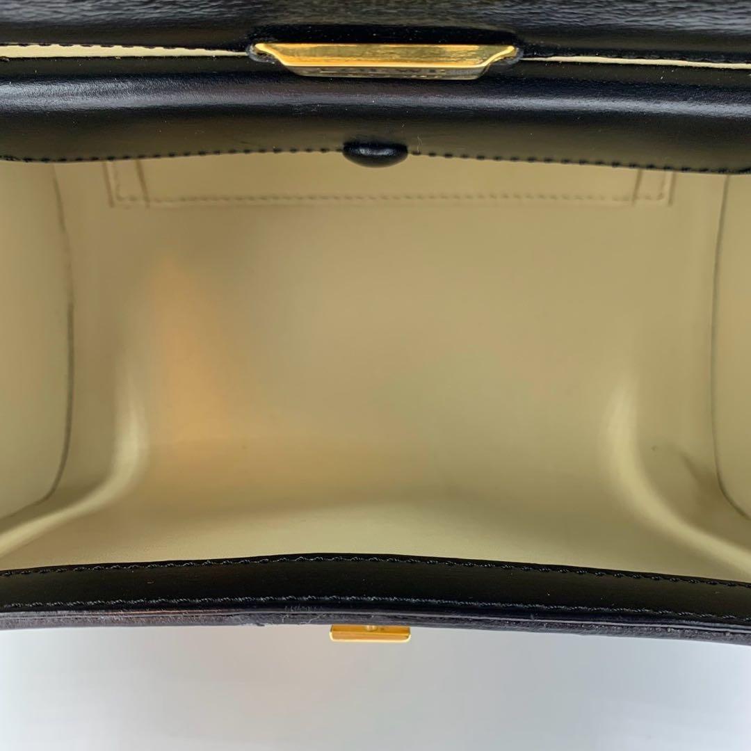 極美品 ロエベ トップハンドル ハンドバッグ アナグラム バニティ フォーマル