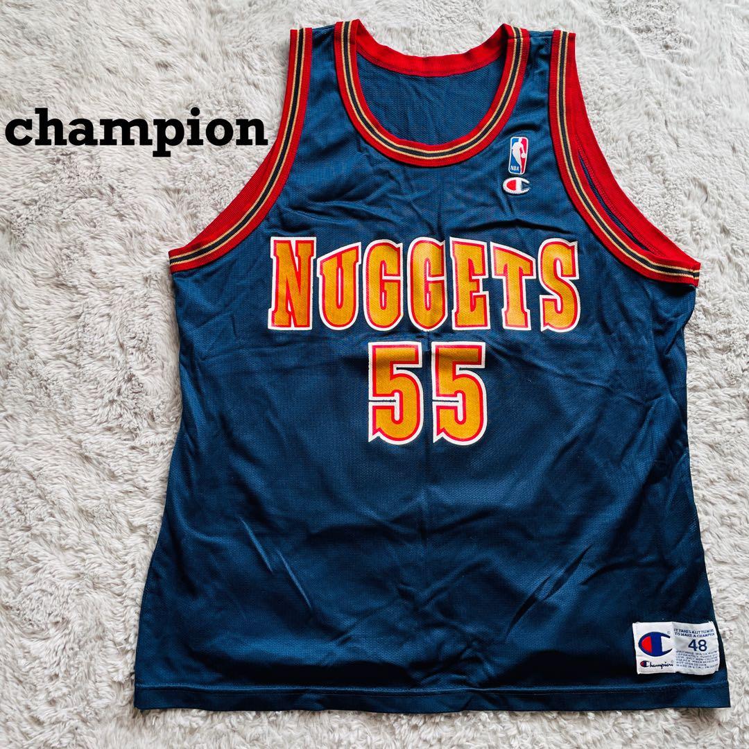 稀少♦️ 【チャンピオン】90s USA製 NBA ナゲッツ ユニフォーム