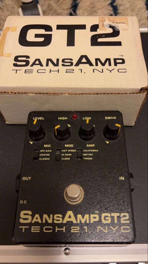 【USA製・名機‼️】TECH21 SansAmp GT2