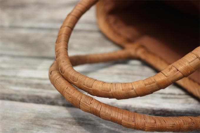 山葡萄 かごバッグ 八ッ目編み やまぶどう 山ぶどう カゴバッグ 着物 籠