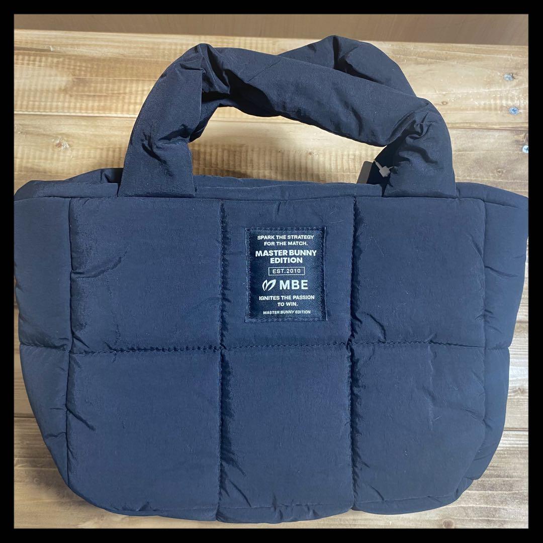 MASTER BUNNY EDITION 中綿トートバッグ MBEラウンドバッグ