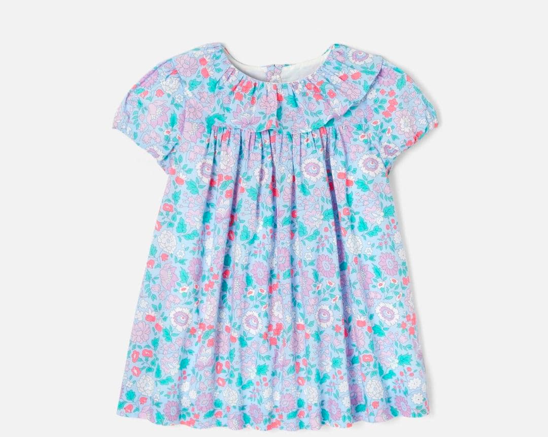 新品未使用　Jacadi 36M LIBERTY柄 ワンピース