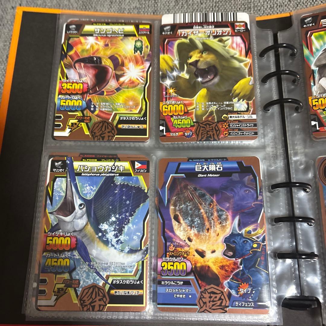 アニマルカイザーデータカードダスセット