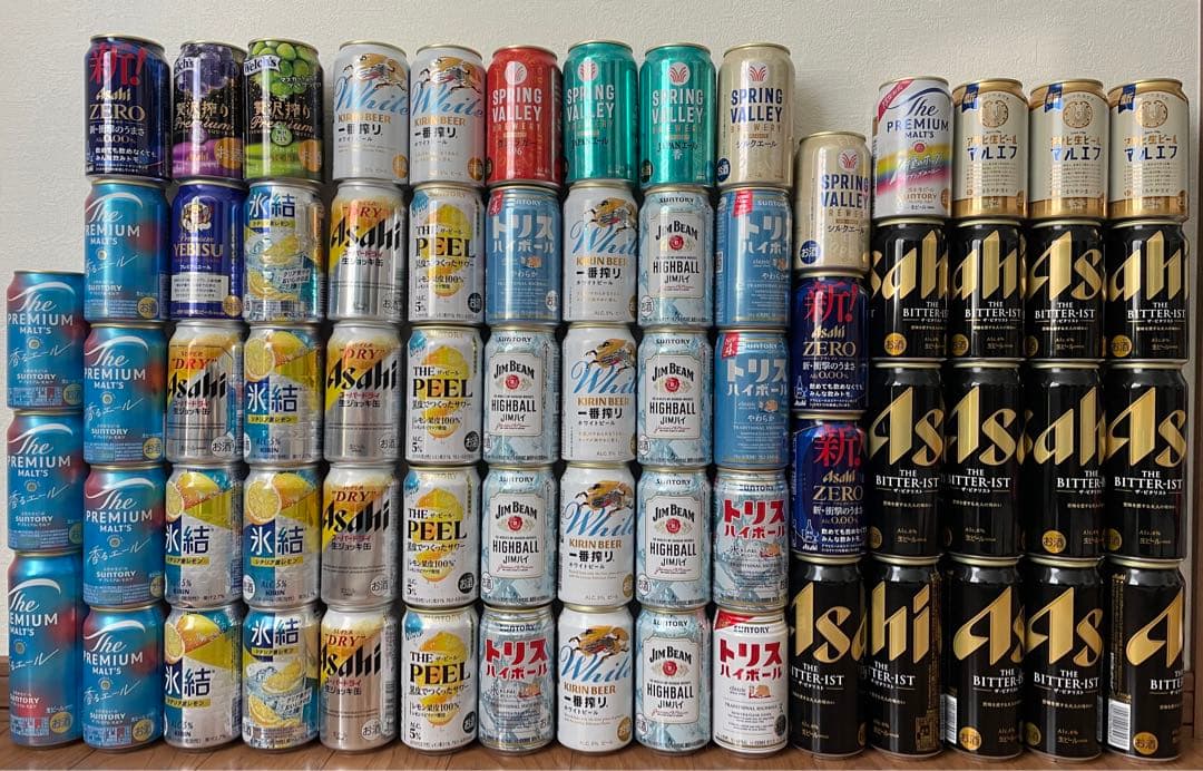 お酒　各種まとめ売り　合計68本