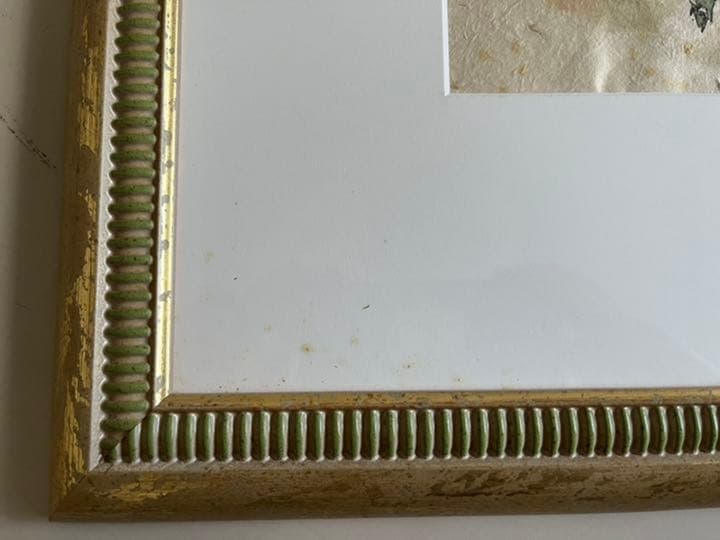 榎木孝明　乾いた大地　水彩画