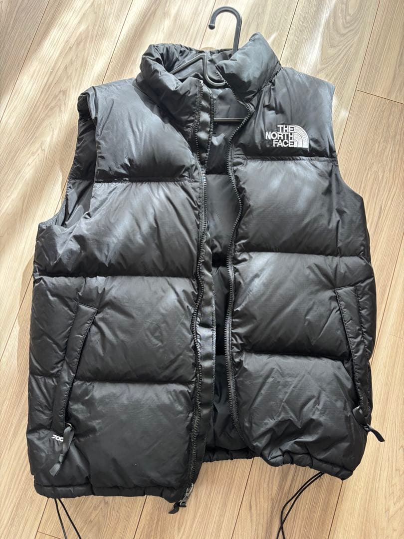 THE NORTH FACE ブラック ダウンベスト Asia XL