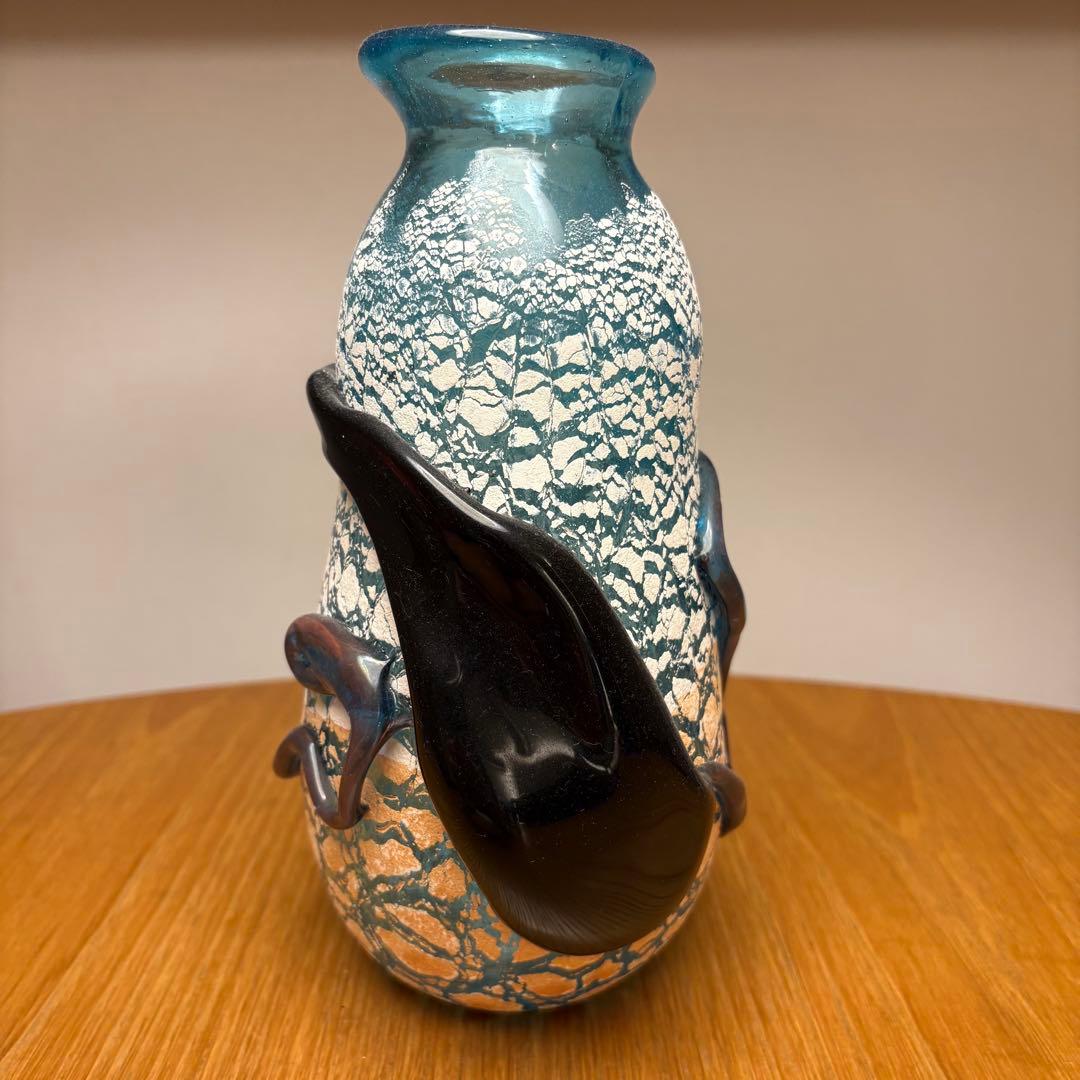 稲嶺盛吉　土紋花器