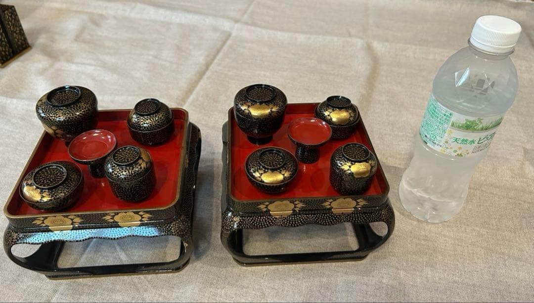 アンティーク　雛人形　お飾りのみ　昭和初期