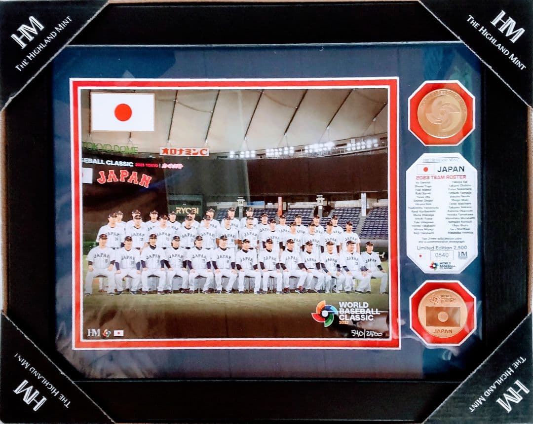 【祝　優勝】2023 WBC 日本代表ダブルフォトミント