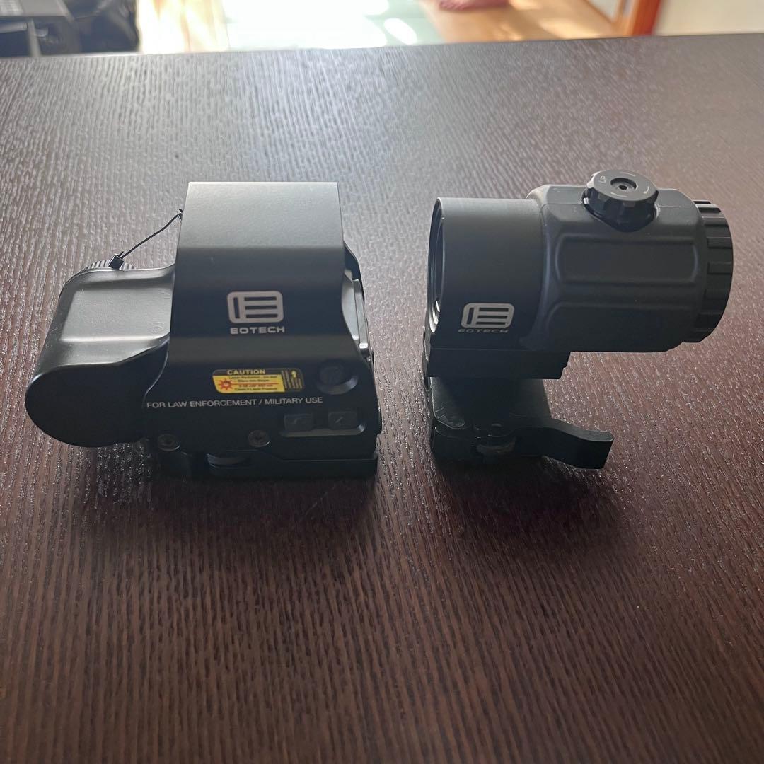 イオテックタイプ、EXPS3(558)ホロサイトとG43ブースター