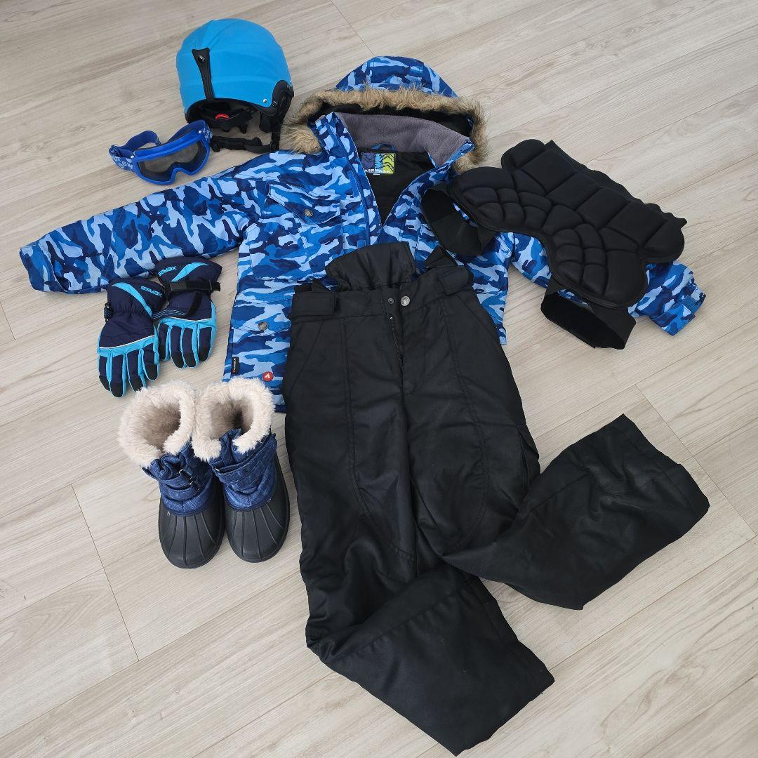 AIR WALK 子ども用 スノーボードウェア ヘルメット ゴーグル 140