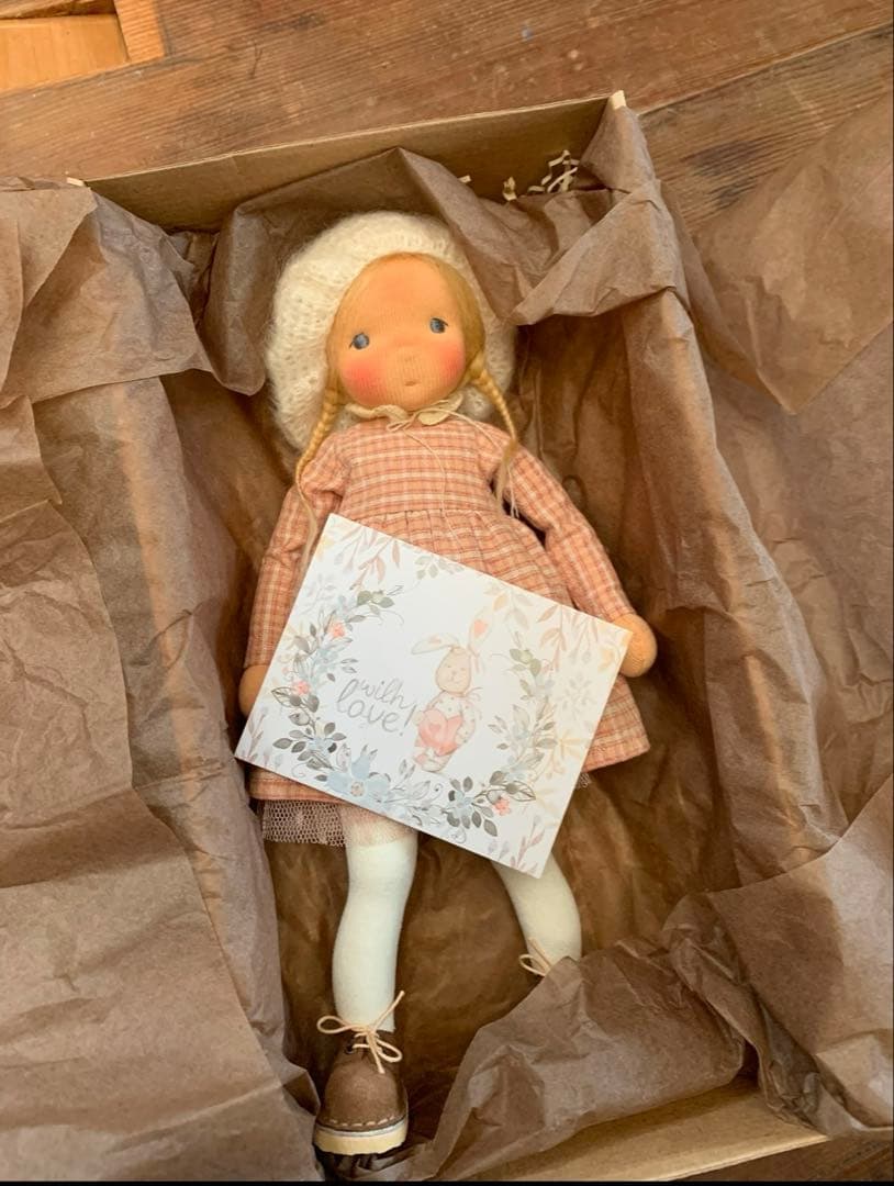 アーティストドール　ロシア 作家様　ウォルドルフ人形　コレクター 人形 ドール