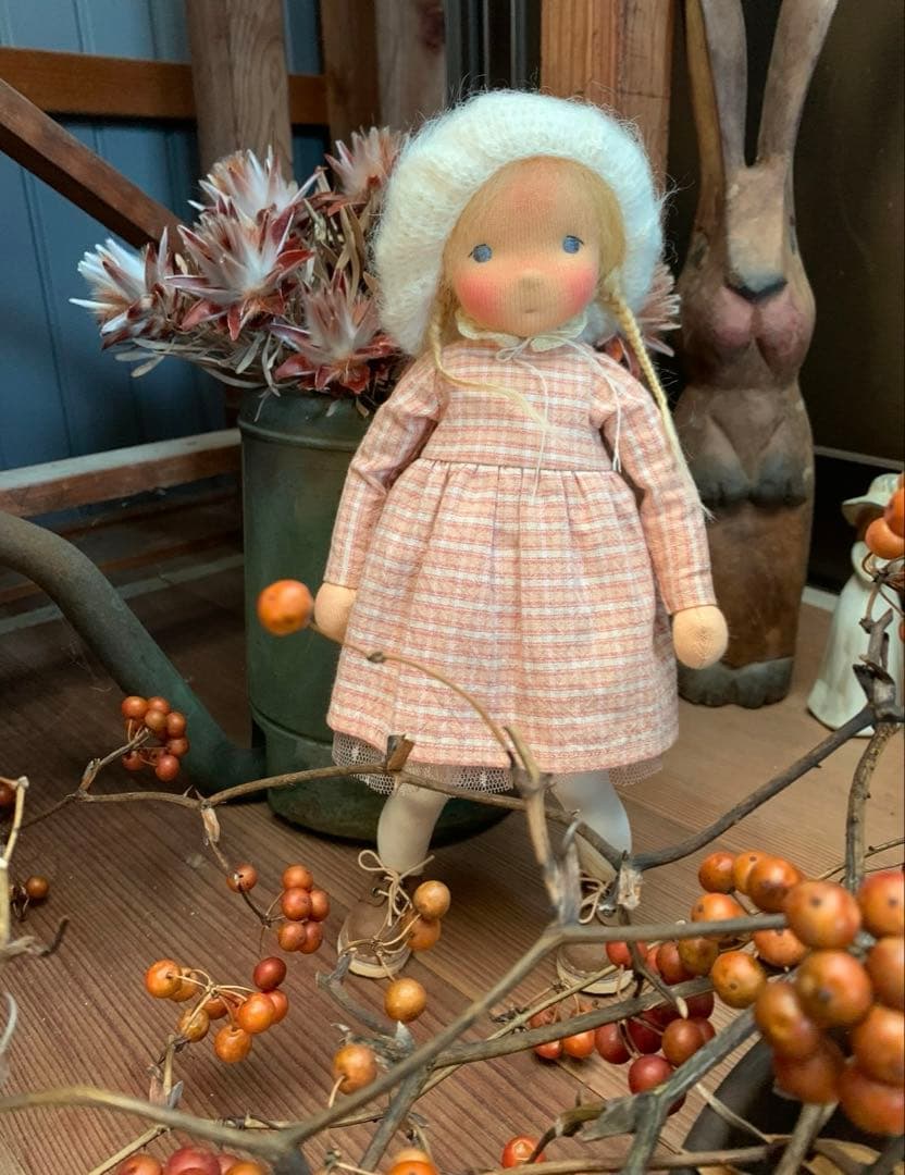 アーティストドール　ロシア 作家様　ウォルドルフ人形　コレクター 人形 ドール