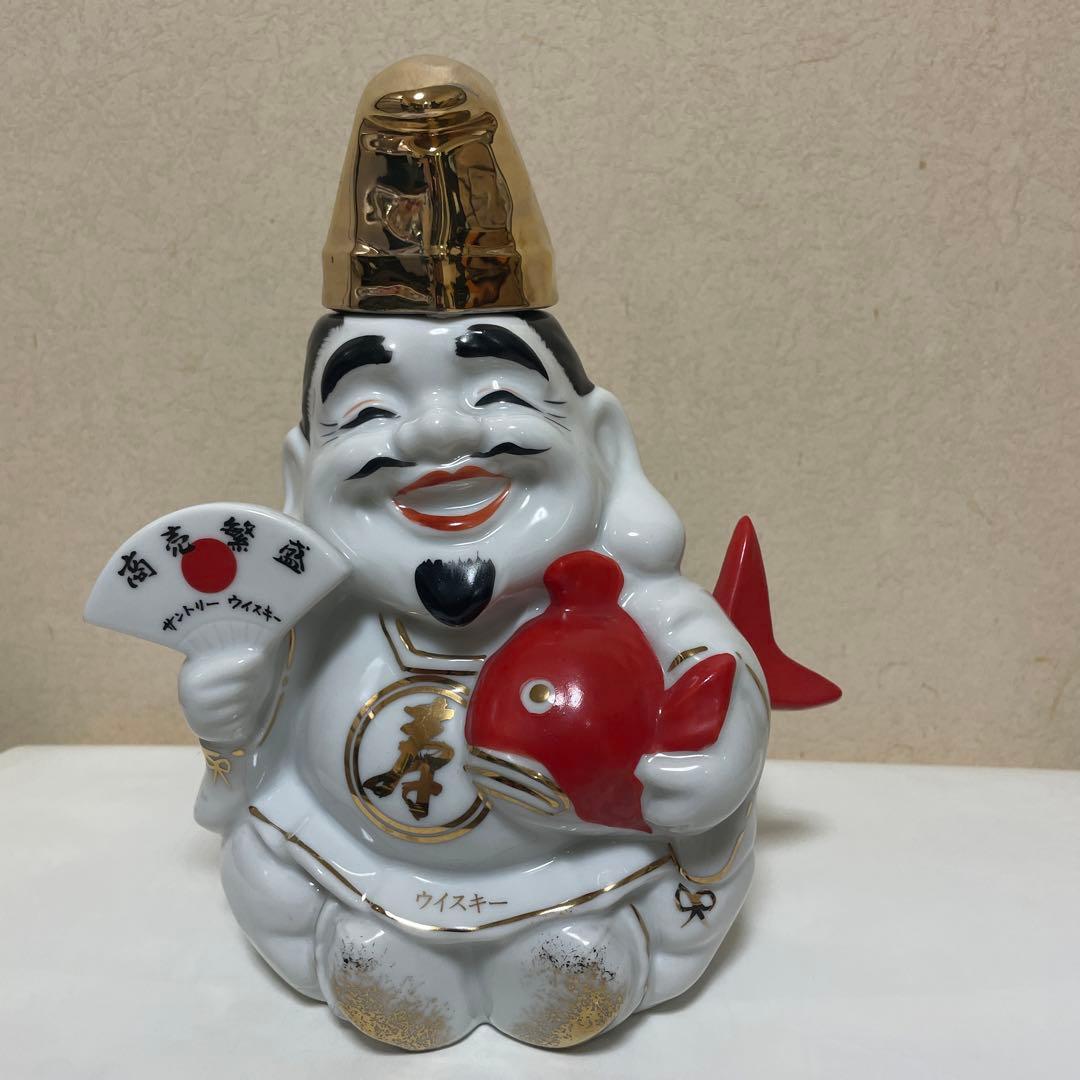 サントリー 山崎 商売繁盛 陶器ボトル 600ml 43%