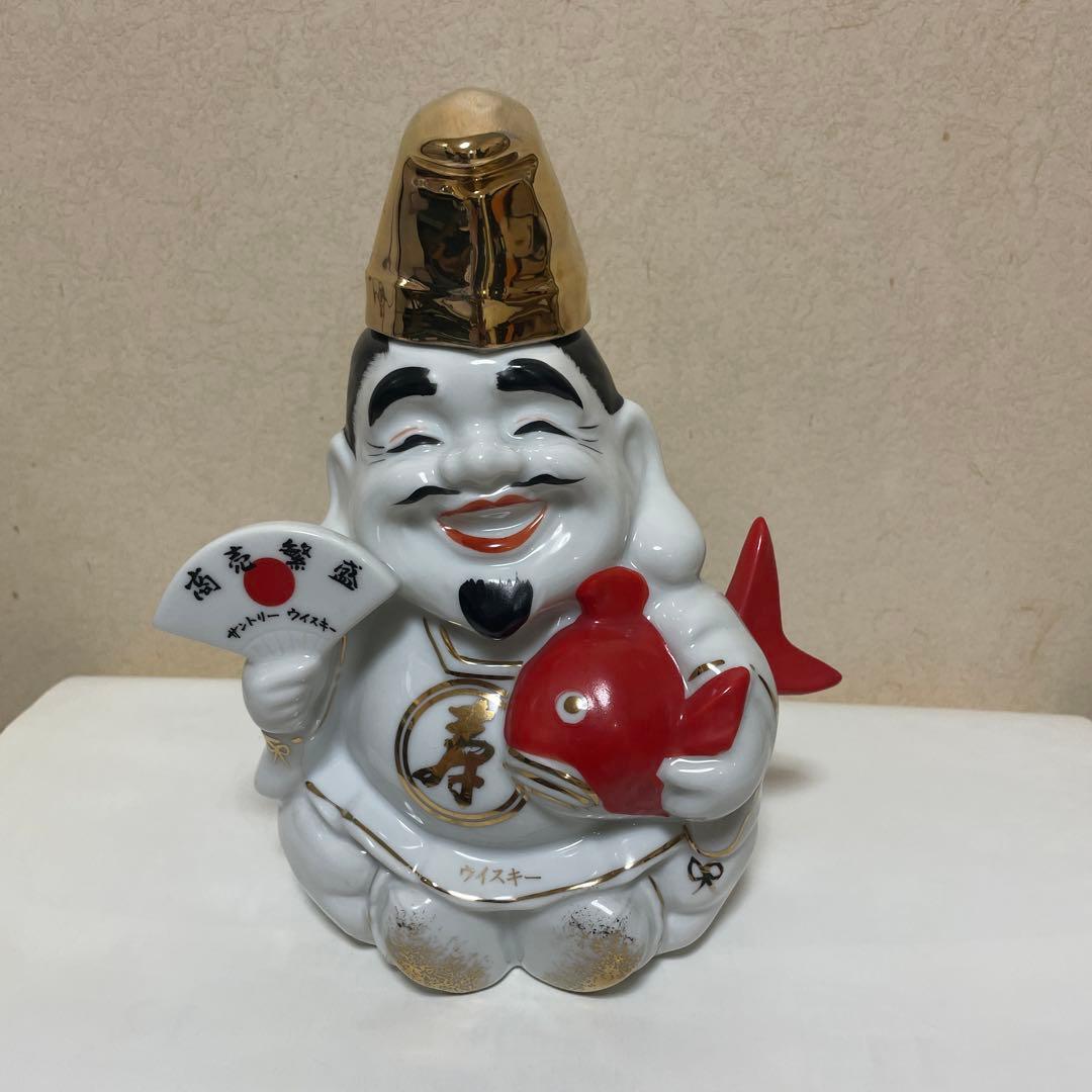 サントリー 山崎 商売繁盛 陶器ボトル 600ml 43%