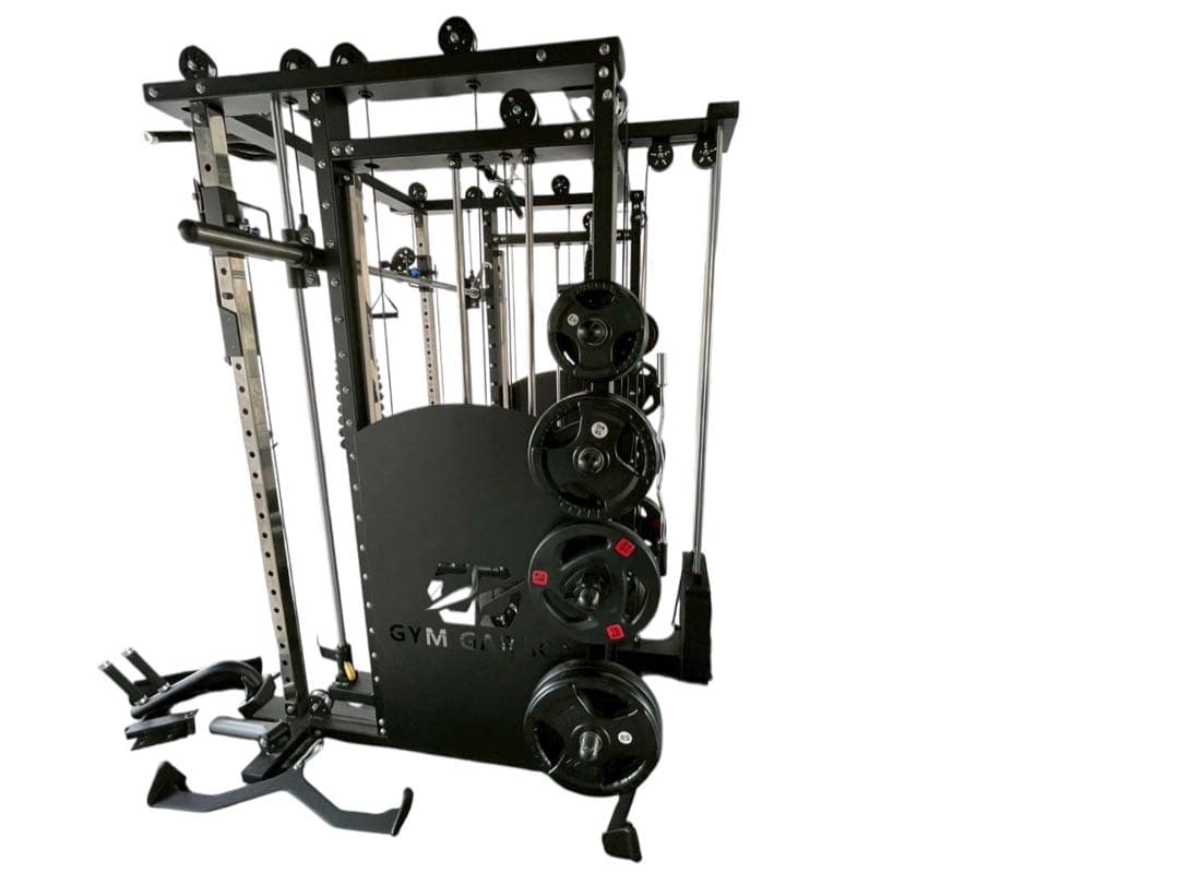 多機能ケーブルマシン 重量プレート付き