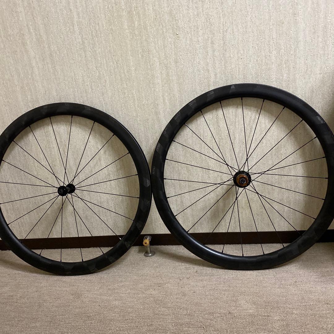 中華カーボンホイール前後45mmリムブレーキ