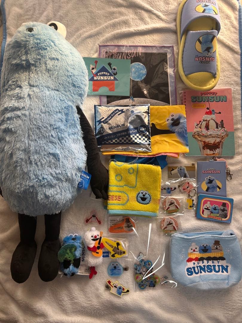 スンスンぬいぐるみ、グッズセットまとめ売り