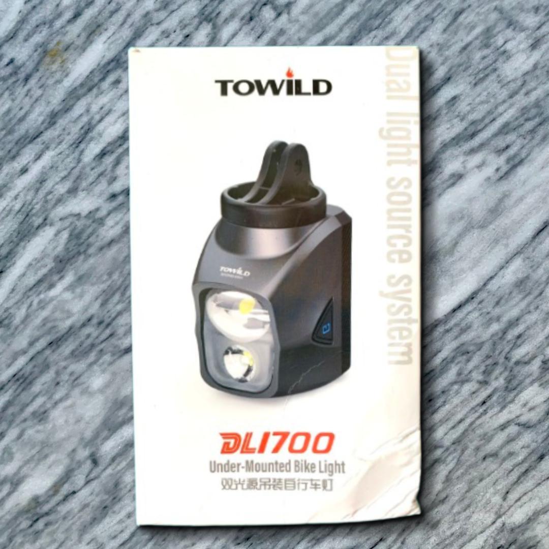 TOWILDライト GARMINマウント 1700ルーメン 4000mAh大容量