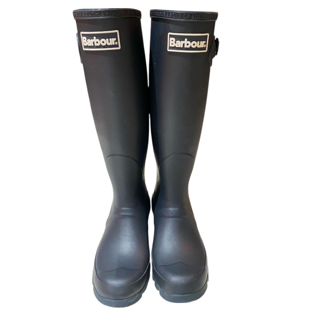 【完売品】Barbour バブワーレインブーツ ラバーブーツ